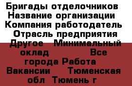Бригады отделочников › Название организации ­ Компания-работодатель › Отрасль предприятия ­ Другое › Минимальный оклад ­ 15 000 - Все города Работа » Вакансии   . Тюменская обл.,Тюмень г.